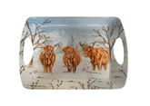 Lesser & Pavey Lap Tray Lesser & Pavey Highland Cow Tray Small